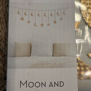Huntington Home Gold Moon and Star Garland